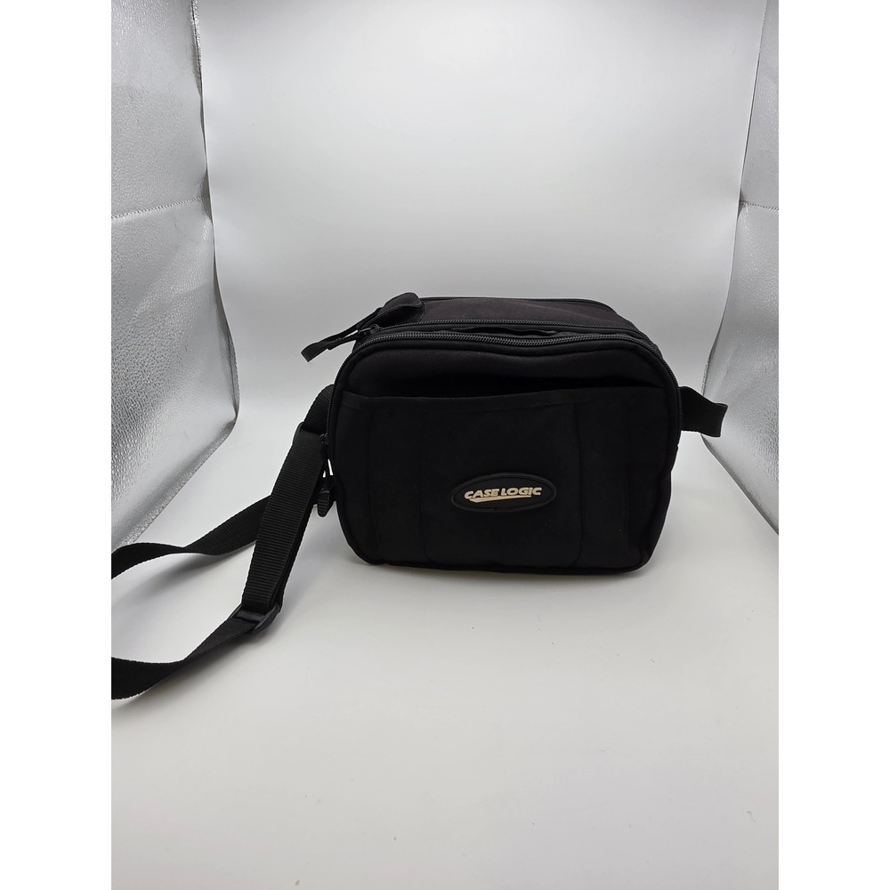 Case Logic Black Nylon Padded Camera Shoulder Bag with Adjustable Strap